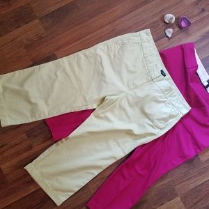(2) Pair of J Crew Capris sz 16